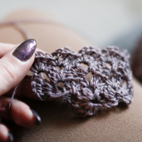 Dromerige sjaal PDF Patroon